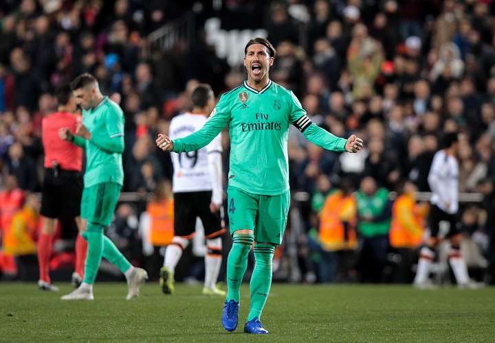 El defensa del Real Madrid Sergio Ramos. Foto: EFE