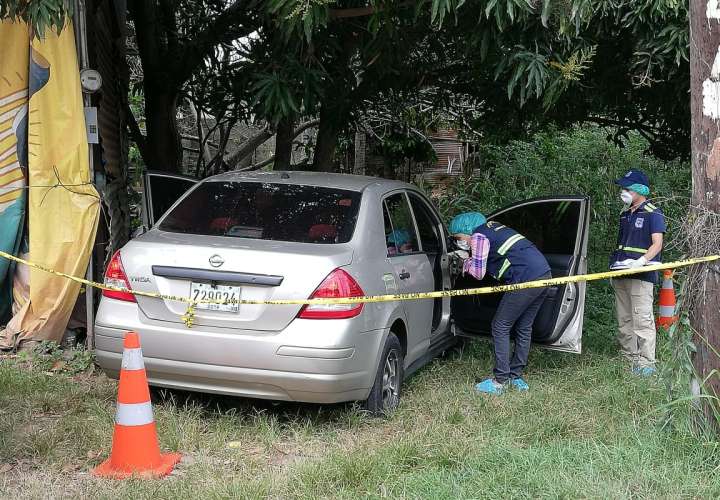 El vehículo utilizado fue abandonado en un paraje en el área de La Arena de Chitré.