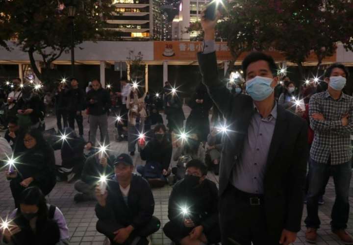 Hong Kong despide el 2019 con protestas en las calles