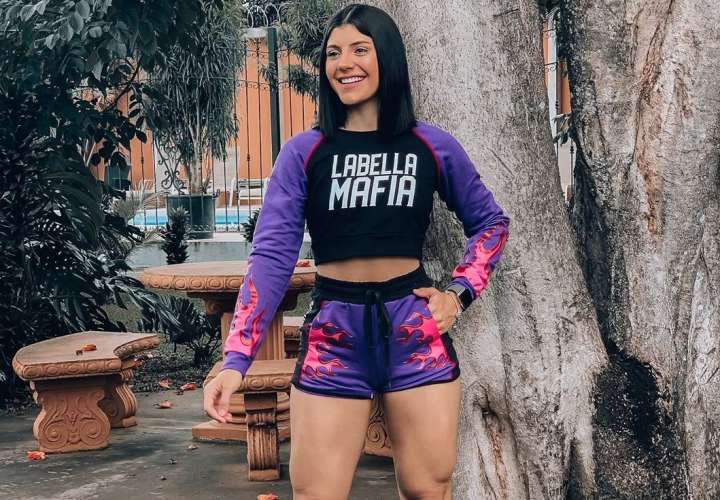 Joseline Pinto sigue sacando músculo para competir en Colombia