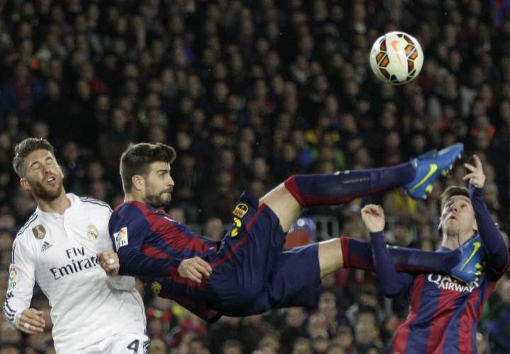 Gerard Piqué, defensa del Barcelona. Foto: AP