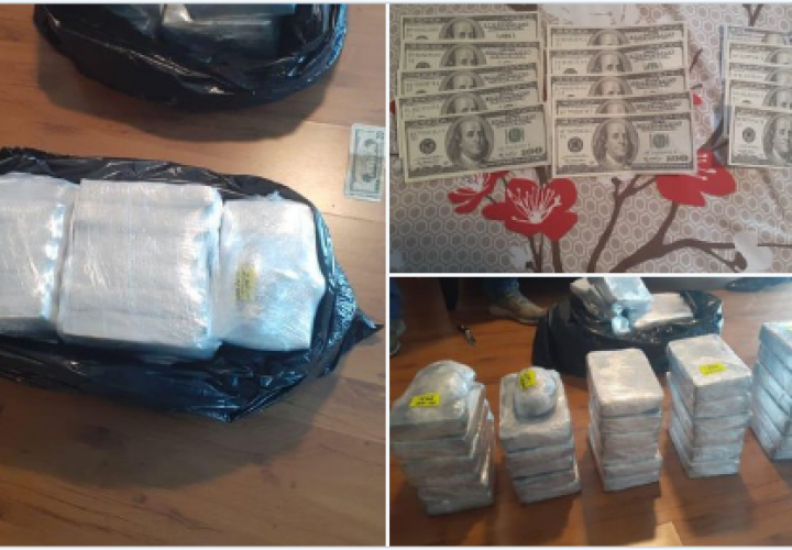 Arrestan a boliviano con 54 paquetes de droga y dinero en su apartamento