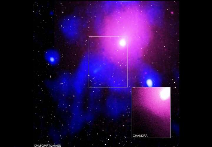Telescopios de la ESA y Nasa captan la mayor explosión de un agujero negro