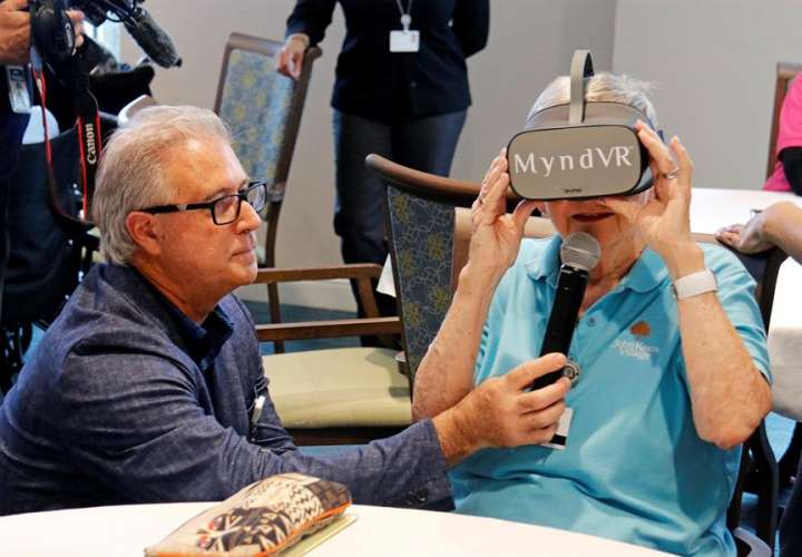 La realidad virtual, nueva gran amiga de la tercera edad en Florida 