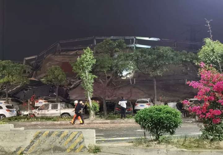 Se derrumba en China un hotel usado para la cuarentena de afectados de Codvid-19