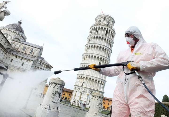 Más de 2.500 muertos con coronavirus en Italia, con 345 más en 24 horas (Video)