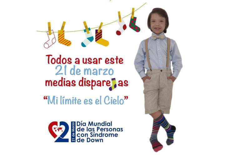 Ponte tus medias desiguales y conmemora el Día Mundial del Síndrome de Down