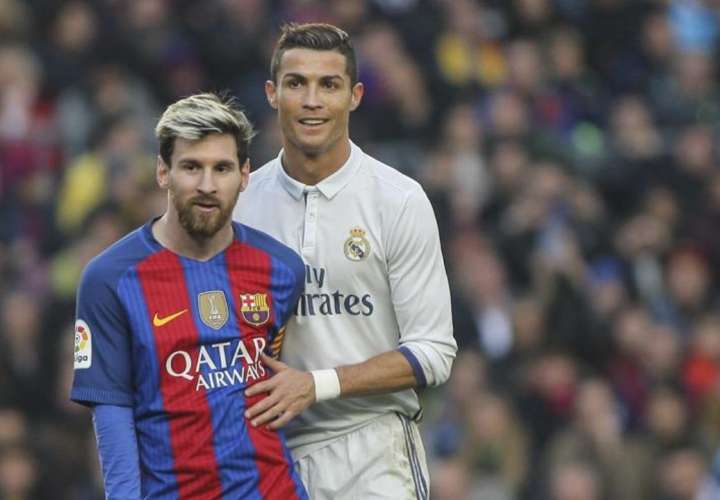 Lionel Messi y Cristiano Ronaldo. /AP