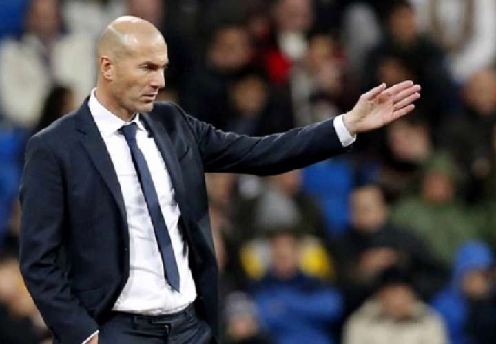 El entrenador del Real Madrid, Zinedine Zidane. Foto: EFE