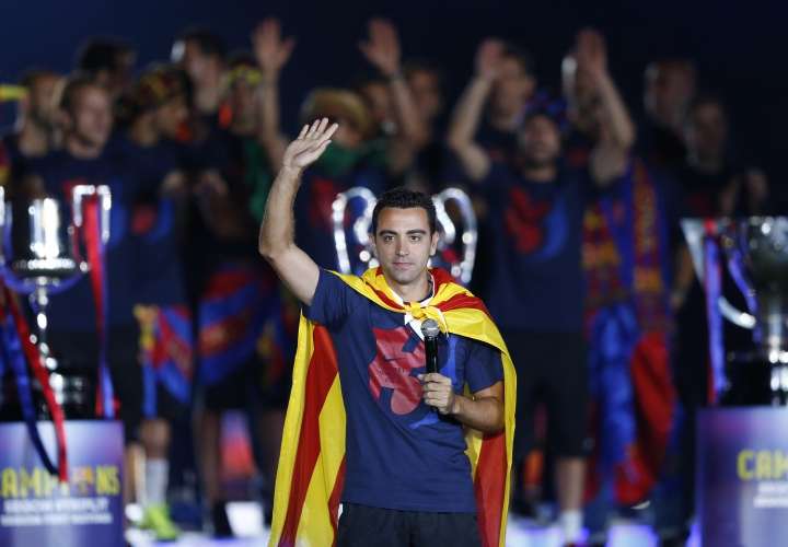 Xavi: “Quiero volver al Barça”