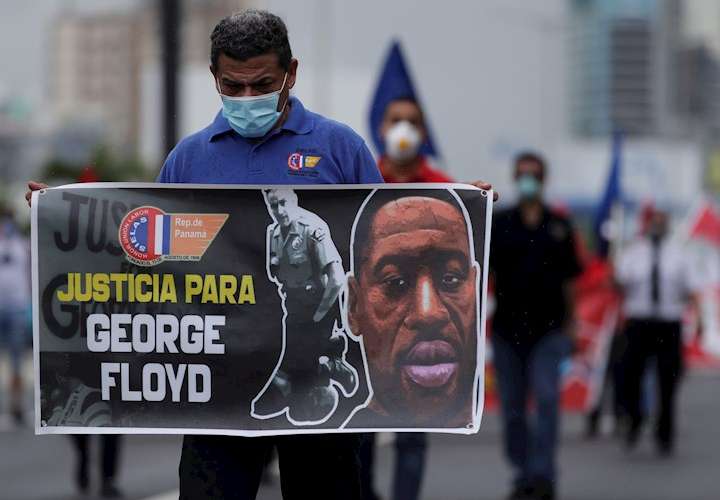 Sindicatos de Panamá apoyan al pueblo de EEUU que lucha contra el racismo