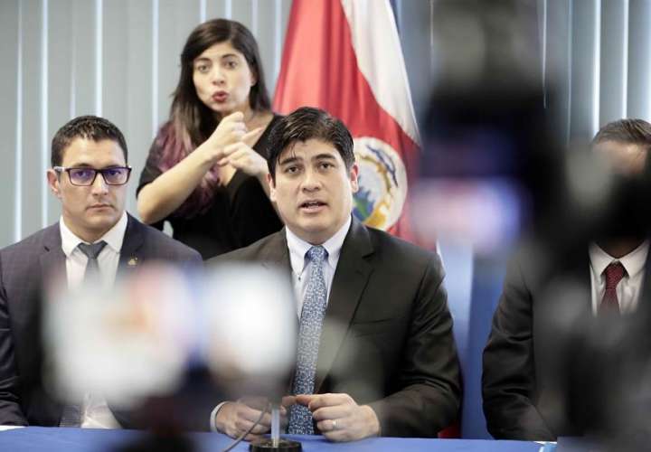 Costa Rica aplica restricción vehicular en cordón fronterizo norte