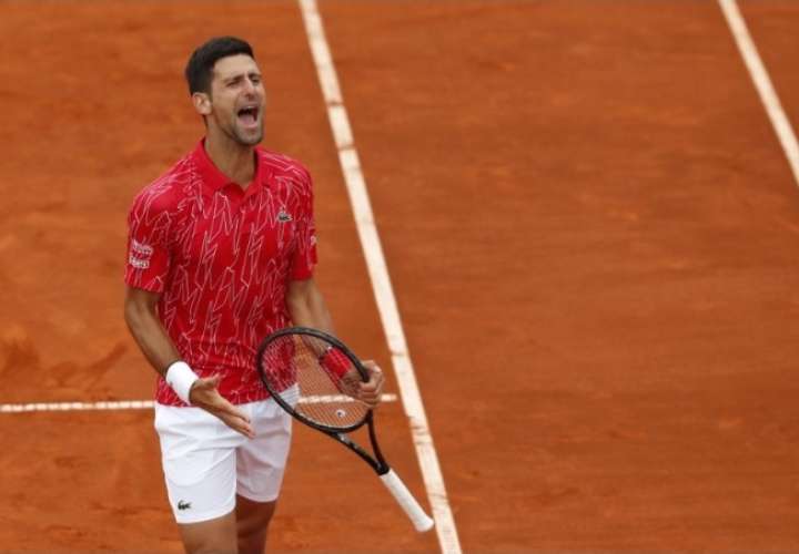 El serbio Novak Djokovic, N°1 del tenis mundial en la rama masculina. 