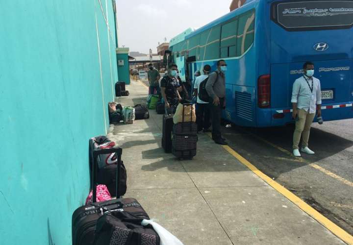 Nicaragüenses fueron retenidos en terminal transporte de Albrook