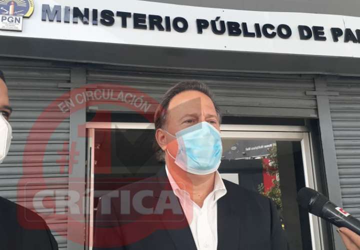 Expresidente Varela acude al Ministerio Público por caso Odebrecht [Video]