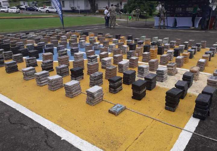 Incautan más de mil kilos de droga en Colón y Panamá