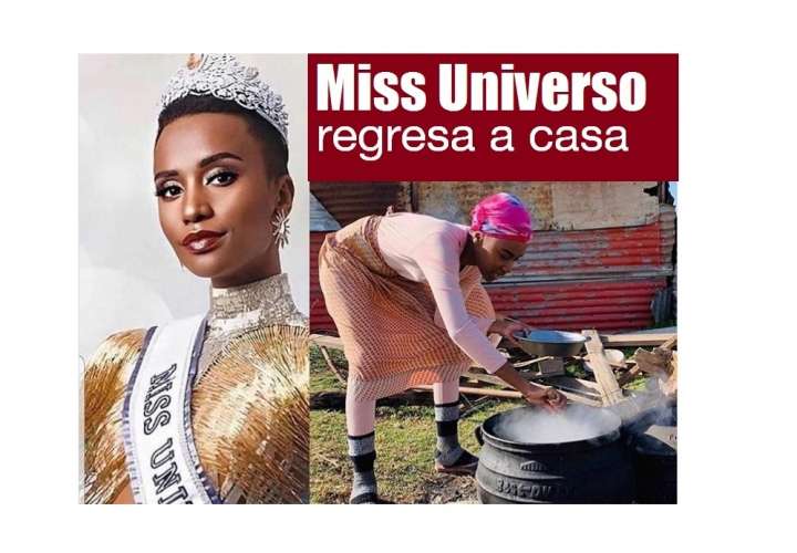 Miss Sudáfrica causa furor en las redes 