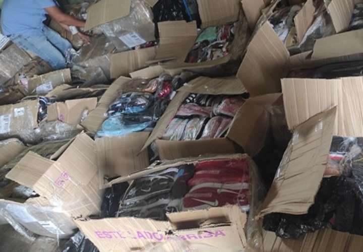 Confiscan artículos falsificados que iban para un local en Costa del Este