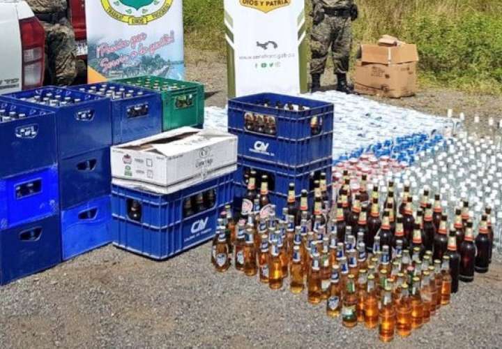 Destruyen licores y cervezas en Chiriquí