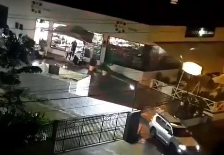 Video muestra los últimos momentos de la balacera en Buko Market (Video)