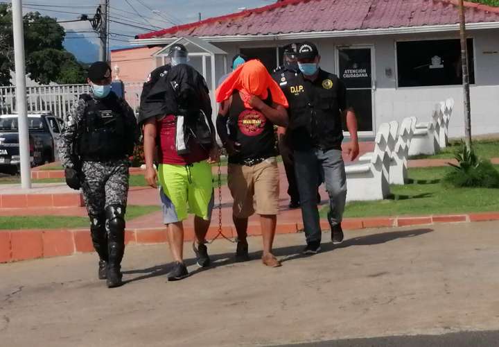 Cárcel para dos "capitos" aprehendidos en La Chorrera 