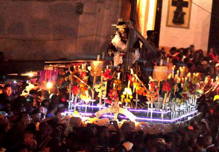 Suspenden procesión del Cristo Negro de Portobelo. Se rompe la tradición