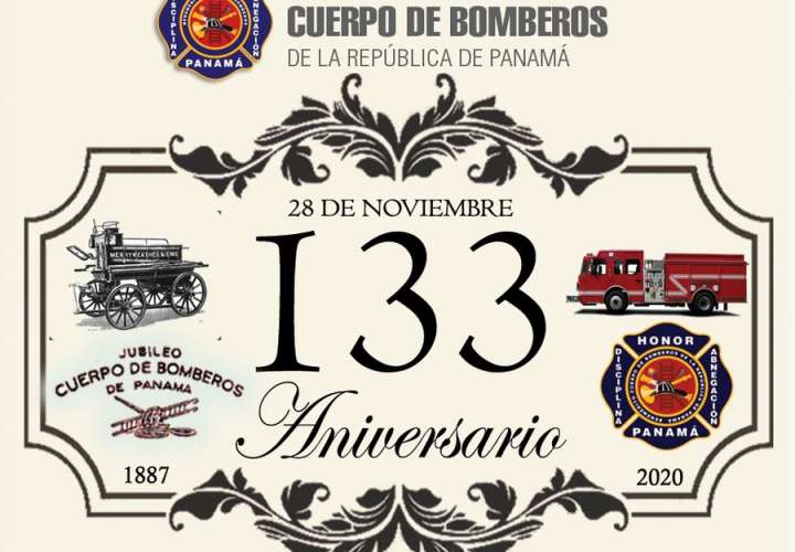 Bomberos celebran 133 años de fundación