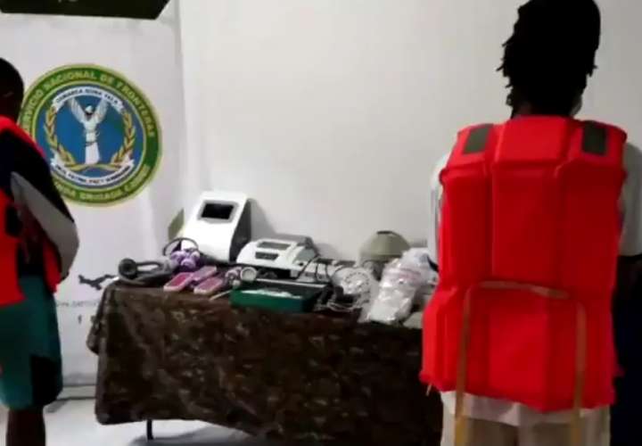 Incautan insumos médicos y equipos estéticos de contrabando en Guna Yala [Video]