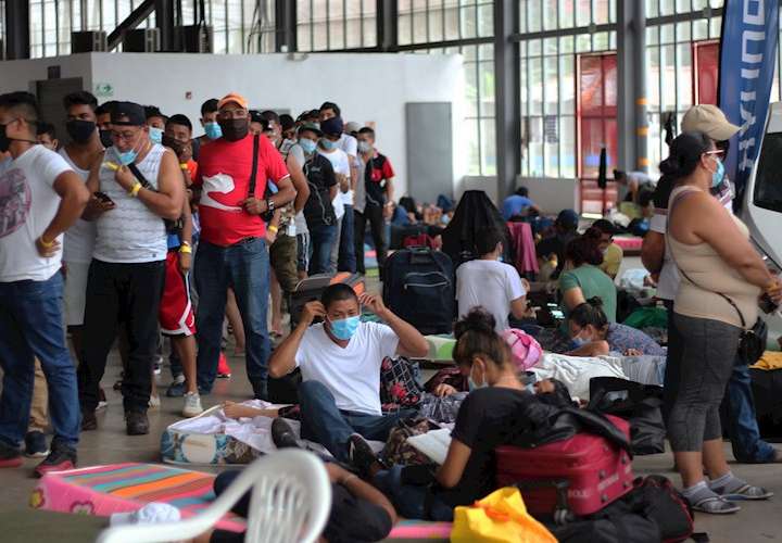 El número de migrantes aumenta en Panamá