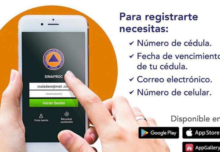 ‘Sinaproc Alerta’, nueva aplicación móvil de emergencias y geolocalización