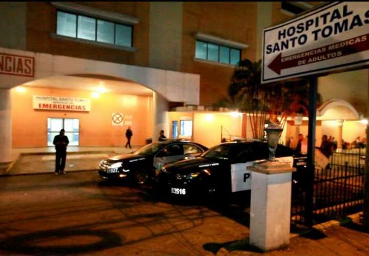 Cuarto de urgencias del Hospital Santo Tomás.