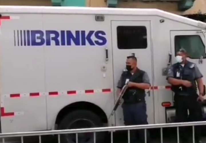 Huelga de trabajadores de transportes blindados, tras intento de robo en Colón
