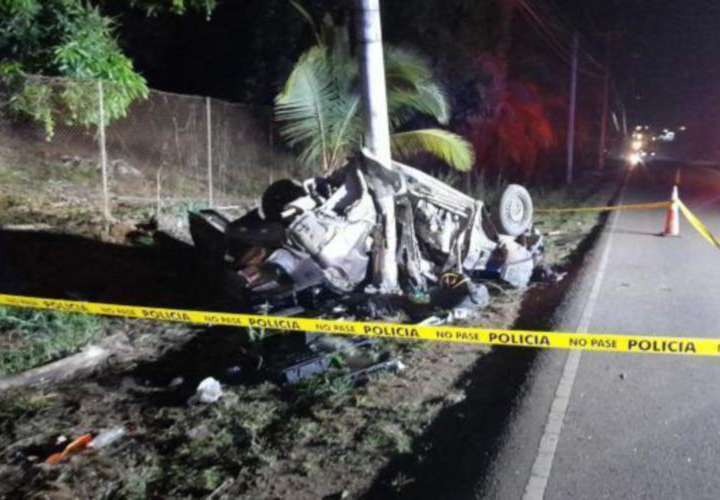Primos mueren en accidente de tránsito en Pacora
