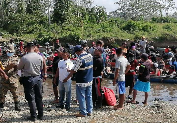 7 mil migrantes ingresan desde Sur América a través de Darién
