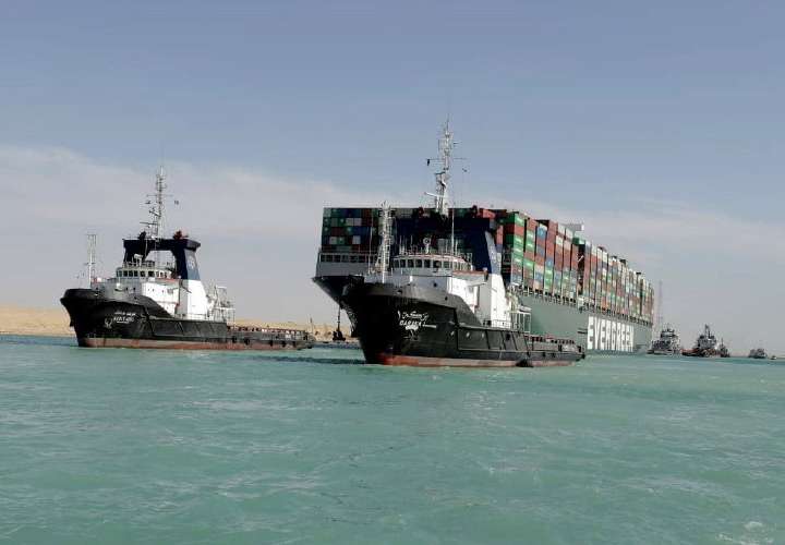 Egipto reclama $900 millones por bloqueo de barco de bandera panameña