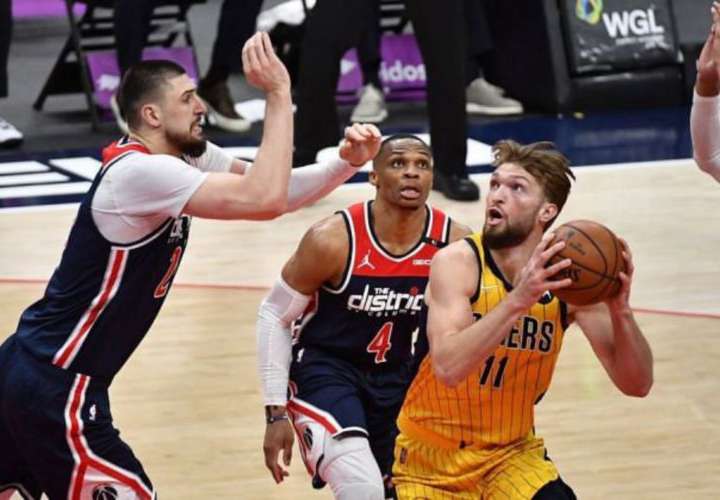 Washington e Indiana disputan octavo cupo del Este para playoffs de la NBA
