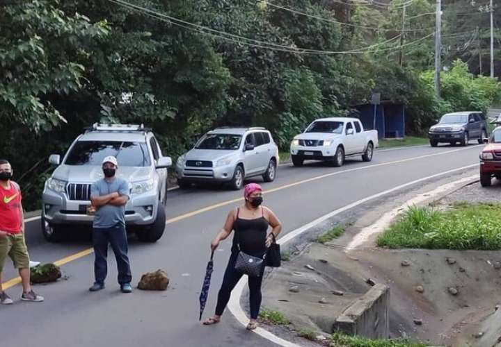 Lunes de protestas comunitarias en Panamá Este, Coclé y Colón