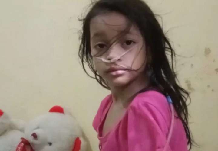 Yashaira, de tan solo 6 años, fue diagnosticada con hipertensión pulmonar y un corazón grande.