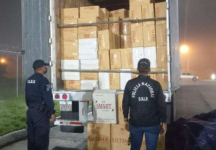 Decomisan más de $600 mil en cigarrillos de contrabando