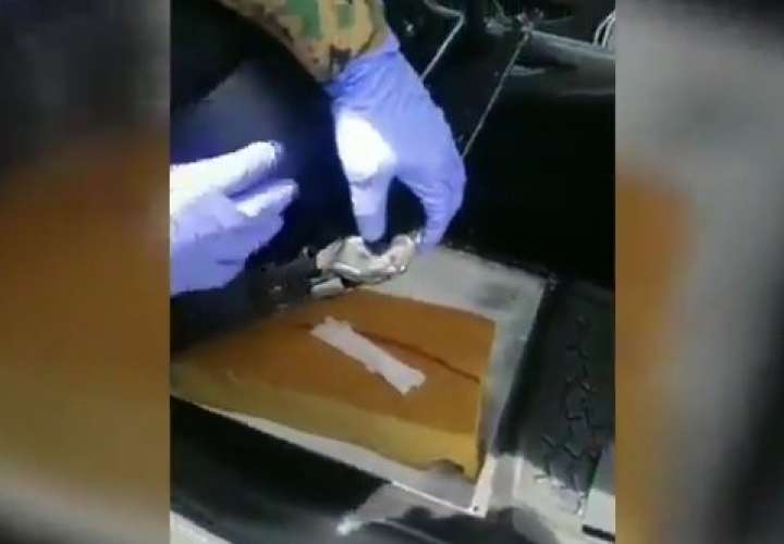 Detectan camioneta con residuos de droga en Chiriquí  [Video]