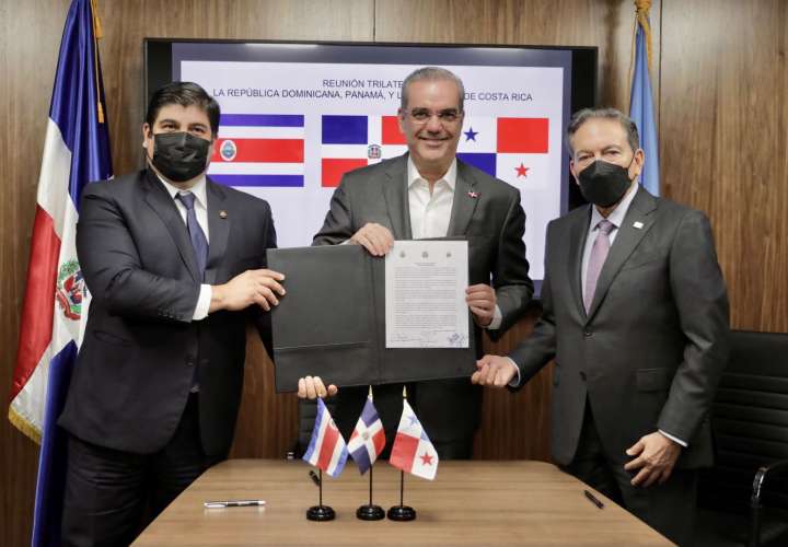 Panamá, Costa Rica y República Dominicana firman alianza 