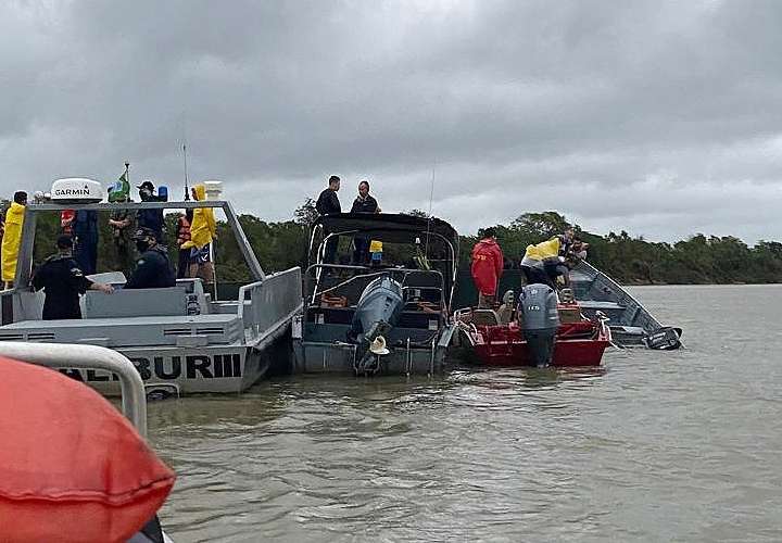 Naufragio de un barco-hotel en el Pantanal brasileño deja 6 muertos y 14 rescatados