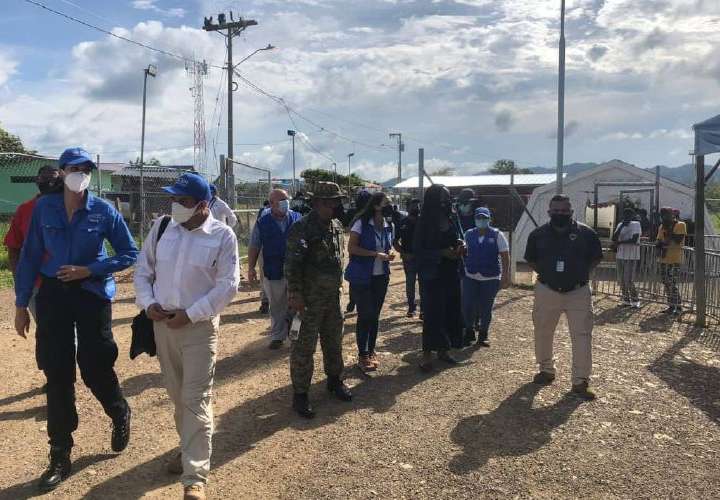 La OIM revisa situación migratoria en estación de San Vicente
