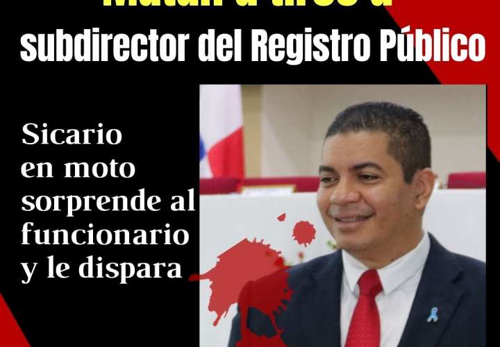 Acribillan al subdirector del Registro Público, Agustín Lara 