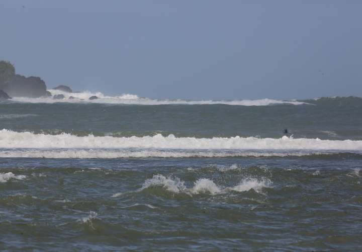 Se prevé que las olas tengan una altura entre 1.0 a 3.0 metros.