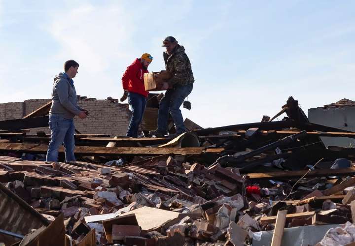 Declaran emergencia en Kentucky por tornado