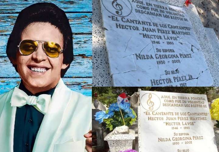 Vandalizan la tumba de Héctor Lavoe; sus familiares están molestos