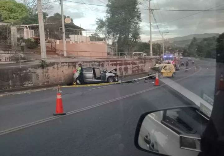 Taxista muere en choque en Tocumen