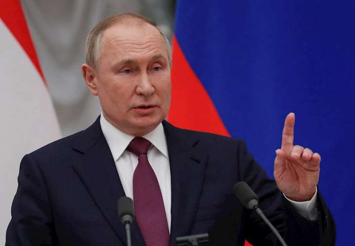 En la imagen aparece el presidente ruso, Vladímir Putin. EFE