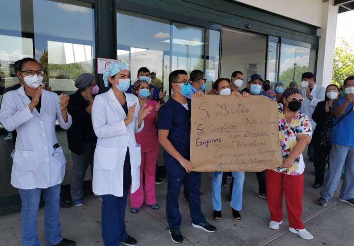 Personal del hospital "Chicho" Fábrega denuncia que no hay insumos y atraso en pagos